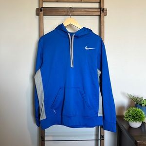 Men’s Nike hoodie, blue, size large